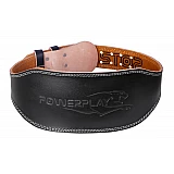 Пояс для важкої атлетики PowerPlay 5086 Чорно-Коричневий XL фото товару