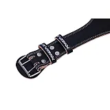 Пояс для важкої атлетики PowerPlay 5053 Чорно-Червоний L фото товара