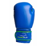 Боксерські рукавиці PowerPlay 3004 JR Синьо-Зелені 8 унцій фото товара