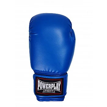 Боксерські рукавиці PowerPlay 3004 Сині 12 унцій