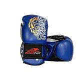 Боксерські рукавиці PowerPlay 3006 Сині 10 унцій фото товару