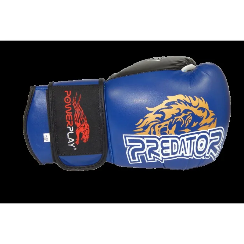 Боксерські рукавиці PowerPlay 3006 Сині 16 унцій фото товара