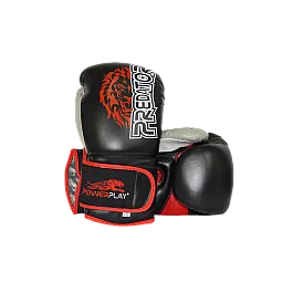 Боксерські рукавиці PowerPlay 3006 Чорні 12 унцій