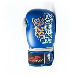 Боксерські рукавиці PowerPlay 3008 Сині 16 унцій