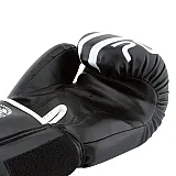 Боксерські рукавиці PowerPlay 3010 Чорно-Білі 10 унцій фото товару