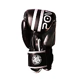 Боксерські рукавиці PowerPlay 3010 Чорно-Білі 14 унцій фото товару