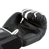 Боксерські рукавиці PowerPlay 3010 Чорно-Білі 14 унцій фото товару