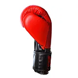 Боксерські рукавиці PowerPlay 3015 Червоні [натуральна шкіра] 12 унцій фото товару