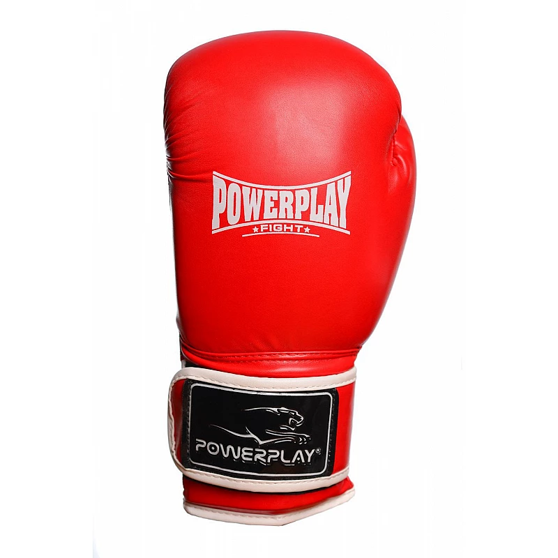 Боксерські рукавиці PowerPlay 3019 Червоні 16 унцій фото товару