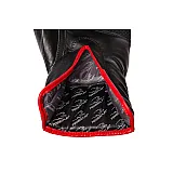 Боксерські рукавиці PowerPlay 3022 Чорно-Червоні [натуральна шкіра] 14 унцій фото товару