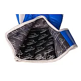 Боксерські рукавиці PowerPlay 3023 A Синьо-Білі [натуральна шкіра] 16 унцій фото товару