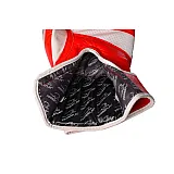 Боксерські рукавиці PowerPlay 3023 A Червоно-Білі [натуральна шкіра] 16 унцій фото товару