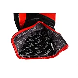 Боксерські рукавиці PowerPlay 3023 A Чорно-Червоні [натуральна шкіра] 14 унцій фото товару