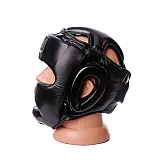 Боксерський шолом тренувальний PowerPlay 3048 Чорно-Синій L фото товара