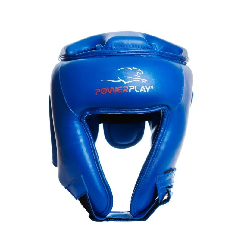 Боксерський шолом турнірний PowerPlay 3045 Синій M фото товару