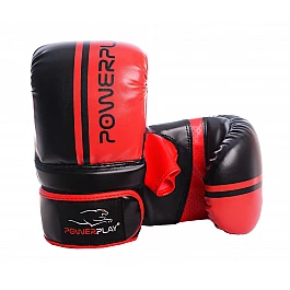 Снарядні рукавички PowerPlay 3025 Чорно-Червоні XL
