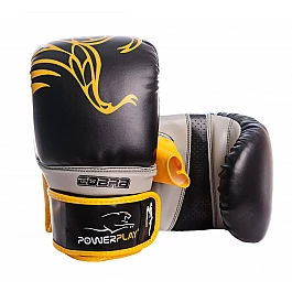 Снарядні рукавички PowerPlay 3038 Чорно-Жовті XL