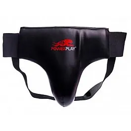 Захист паху PowerPlay 3037  Чорний PU L