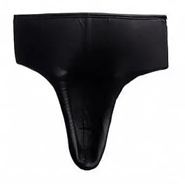 Захист паху PowerPlay 3037  Чорний PU XL