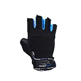 Рукавички для фітнесу PowerPlay 3092 Чорно-Сині S фото товару