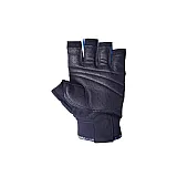 Рукавички для фітнесу PowerPlay 3092 Чорно-Сині S фото товару