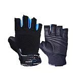 Рукавички для фітнесу PowerPlay 3092 Чорно-Сині M фото товара