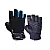 Рукавички для фітнесу PowerPlay 3092 Чорно-Сині M
