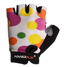 Велорукавички PowerPlay 5453 Білі 3XS