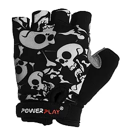Велорукавички PowerPlay 5455 Чорні 3XS