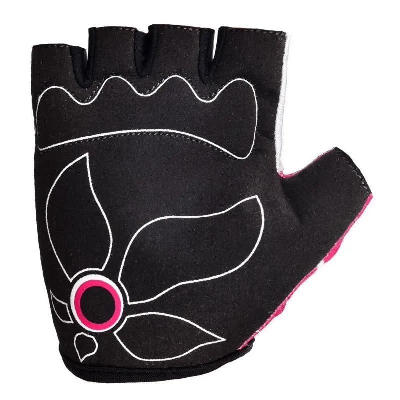 Велорукавички PowerPlay 5470 Біло-рожеві  S фото товара
