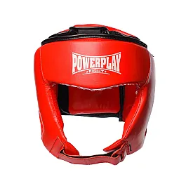 Боксерський шолом турнірний PowerPlay 3049 Червоний L