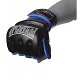 Рукавички для MMA PowerPlay 3058 Чорно-Сині M фото товару