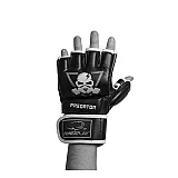 Рукавички для MMA PowerPlay 3056 А Чорно-Білі XL фото товару