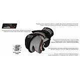 Рукавички для MMA PowerPlay 3056 А Чорно-Білі XL фото товару