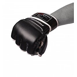 Рукавички для MMA PowerPlay 3056 Чорні XL