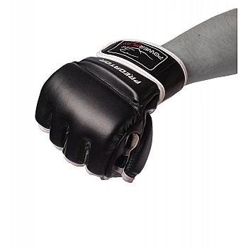 Рукавички для MMA PowerPlay 3056 Чорні XL