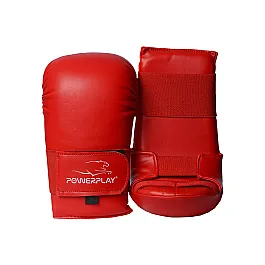 Рукавички для карате PowerPlay 3027 Червоні M