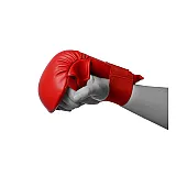 Рукавички для карате PowerPlay 3027 Червоні M фото товара
