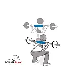 Помякшувальна накладка на гриф PowerPlay Bar Pad Чорна фото товару