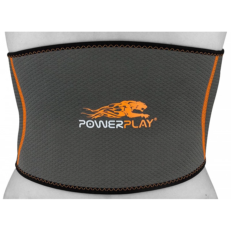 Пояс для підтримки спини PowerPlay 4109 Сірий фото товару