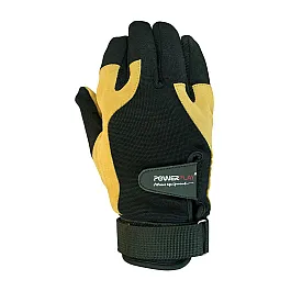 Рукавички для кроссфіту Powerplay 2075 Чорно-Коричневі L