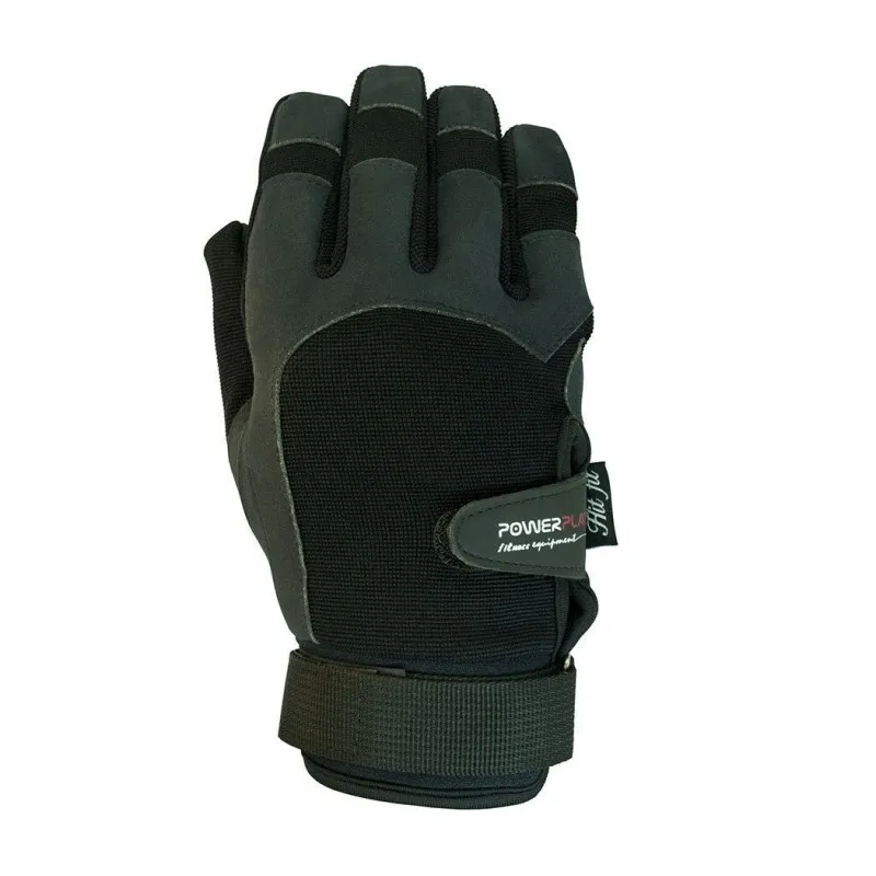 Рукавички для кроссфіту PowerPlay 2076 Чорні S фото товару