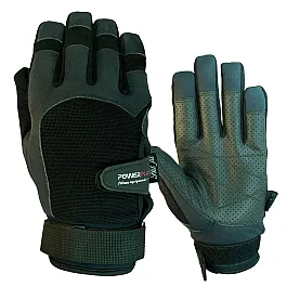 Рукавички для кроссфіту PowerPlay 2076 Чорні XL