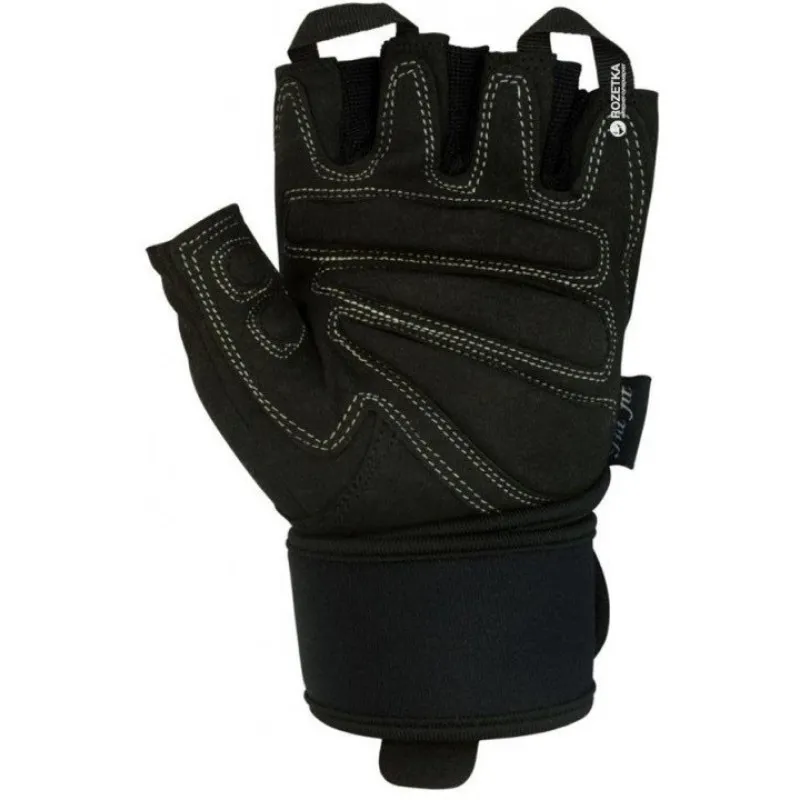 Рукавички для фітнесу PowerPlay 1063 E Чорні XL фото товару