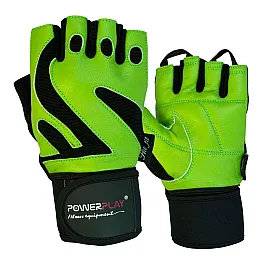 Рукавички для фітнесу PowerPlay 1064 D Зелені XL