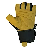 Рукавички для фітнесу PowerPlay 1069 А Чорно-Коричневі M фото товару