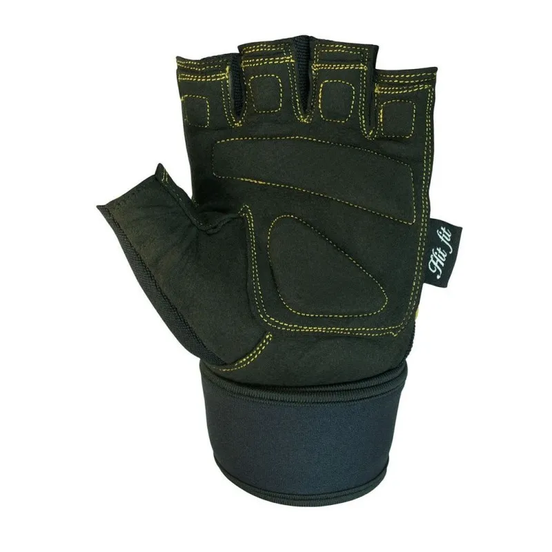 Рукавички для фітнесу PowerPlay 1071 А Чорно-Коричневі S фото товару