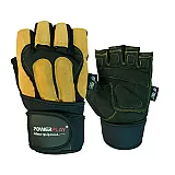 Рукавички для фітнесу PowerPlay 1071 А Чорно-Коричневі XL фото товару