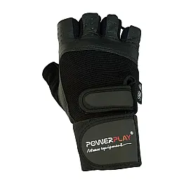 Рукавички для фітнесу PowerPlay 1073 Чорні M