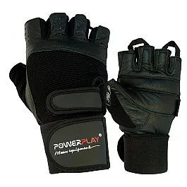 Рукавички для фітнесу PowerPlay 1073 Чорні XL